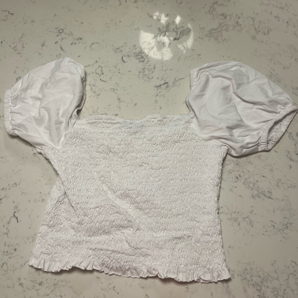 J.CREW Ruffle Top - Picture 3 of 6